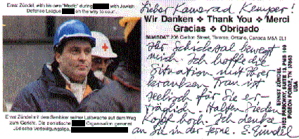 Kommentar von Ernst Zndel